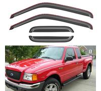 Window Visors, Rain Guard for Ford Ranger SuperCab, Window Wind Deflectors for Mazda B3000 1999-2008, Mazda B4000 1999-2010 Extended Cab