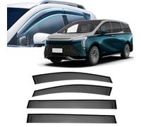 Window Visors Rain Guards for Buick GL8 2000-2020 2021 2022 2023 2024 2025 2026,Out-Channel Window Wind Deflectors Vent Shields Vent Deflector Shade Wind,2022+ Without chrome trim 4PCS