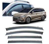 Window Visors Rain Guards for BYD Song MAX 2017 2018 2019 2020 2021 2022 2023+,Out-Channel Window Wind Deflectors Vent Shields Vent Deflector Shade Wind