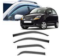Window Visors Rain Guards for Chevrolet Matiz 1998-2003 2004 2005 2006 2007 2008,Out-Channel Window Wind Deflectors Vent Shields Vent Deflector Shade Wind,2005-2008