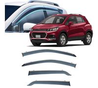 Window Visors Rain Guards for Chevrolet Trax 2013-2020 2021 2022 2023 2024 2025,Out-Channel Window Wind Deflectors Vent Shields Vent Deflector Shade Wind,2013-2020