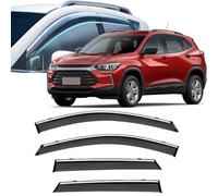 Window Visors Rain Guards for Chevrolet Trax 2013-2020 2021 2022 2023 2024 2025,Out-Channel Window Wind Deflectors Vent Shields Vent Deflector Shade Wind,2019+