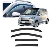 Window Visors Rain Guards for Daihatsu Move 2011 2012 2013 2014 2015 2016-2026,Out-Channel Window Wind Deflectors Vent Shields Vent Deflector Shade Wind,2011-2014