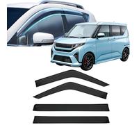 Window Visors Rain Guards for Daihatsu Move 2011 2012 2013 2014 2015 2016-2026,Out-Channel Window Wind Deflectors Vent Shields Vent Deflector Shade Wind, 2025 2026