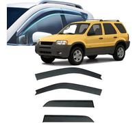 Window Visors Rain Guards for Ford Escape 2001-2015 2016 2017 2018 2019 2020+,Out-Channel Window Wind Deflectors Vent Shields Vent Deflector Shade Wind,2001-2007