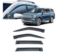 Window Visors Rain Guards for Ford Expedition 2007-2019 2020 2021 2022 2023 2024,Out-Channel Window Wind Deflectors Vent Shields Vent Deflector Shade Wind,2018-2024