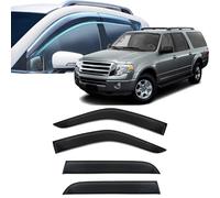 Window Visors Rain Guards for Ford Expedition 2007-2019 2020 2021 2022 2023 2024,Out-Channel Window Wind Deflectors Vent Shields Vent Deflector Shade Wind,2007-2017