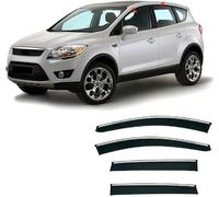 Window Visors Rain Guards for FORD KUGA 2008-2012, Side Vent Wind Deflectors Shades Wind & Sun Protection.