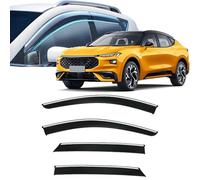 Window Visors Rain Guards for Ford Mondeo Sport 2024 2025 2026,Out-Channel Window Wind Deflectors Vent Shields Vent Deflector Shade Wind