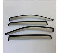 Window Visors Rain Guards for Ford Ranger XLT 2012-2015 2016 2017 2018 2019 2020 2021, Side Vent Wind Deflectors Shades Wind & Sun Protection.