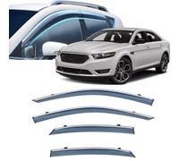 Window Visors Rain Guards for Ford Taurus 2016-2018 2019 2020 2021 2022 2023+,Out-Channel Window Wind Deflectors Vent Shields Vent Deflector Shade Wind,2016-2022