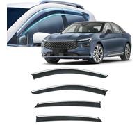 Window Visors Rain Guards for Ford Taurus 2016-2018 2019 2020 2021 2022 2023+,Out-Channel Window Wind Deflectors Vent Shields Vent Deflector Shade Wind,2023+