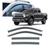 Window Visors Rain Guards for GWM Poer Sahar 2024 2025 2026,Out-Channel Window Wind Deflectors Vent Shields Vent Deflector Shade Wind