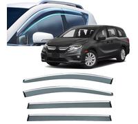 Window Visors Rain Guards for Honda Odyssey 2011-2018 2019 2020 2021 2022 2023+,Out-Channel Window Wind Deflectors Vent Shields Vent Deflector Shade Wind,2018+