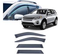 Window Visors Rain Guards for Land Rover Discovery Sport 2014-2022 2023 2024 2025,Out-Channel Window Wind Deflectors Vent Shields Vent Deflector Shade Wind,Without chrome trim