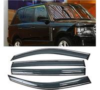 Window Visors Rain Guards for Land Rover Range Rover Vogue L322 2008 2009 2010 2011 2012, Side Vent Wind Deflectors Shades Wind & Sun Protection.