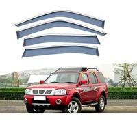 Window Visors Rain Guards for Nissan Paladin 2004 2005 2006 2007 2008 2009 2010 2011 2012 2013, Side Vent Wind Deflectors Shades Wind & Sun Protection.