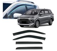 Window Visors Rain Guards for Perodua Alza 2022 2023 2024 2025 2026,Out-Channel Window Wind Deflectors Vent Shields Vent Deflector Shade Wind