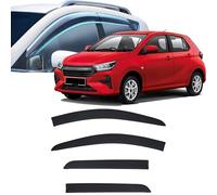 Window Visors Rain Guards for Perodua Axia 2014-2017 2018 2019 2020 2021 2022,Out-Channel Window Wind Deflectors Vent Shields Vent Deflector Shade Wind