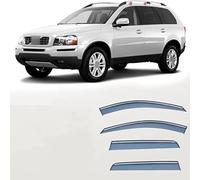 Window Visors Rain Guards for Volvo XC90 2006 2007 2008 2009 2010 2011 2012 2013 2014, Side Vent Wind Deflectors Shades Wind & Sun Protection.