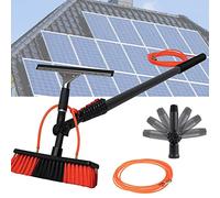 Window Washing Kit, Water Fed Cleaning Tool with Extension Pole 12-36ft for Conservatory Roof, Photovoltaic Panels, and Solar Panel Cleaning
