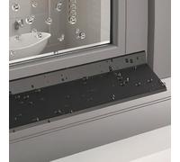 Window Weather Bar, Adhesive Window Seal for Sliding Casement Windows 4.5cm/5.5cm 0.5m-5m(5.5cm,5m(16.4ft))