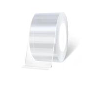 Window Weather Sealing Tape, 5cm x 10m Clear Waterproof Tape, Weather Stripping Clear, Adhesive Window Seal Strip, Transparent Draft Excluder Tape for Winter, Window, Door Draft Stopper Roof