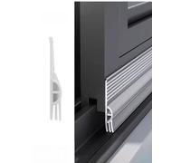Window Weather Stripping Door Seal, Self Adhesive Mobile Home Windows Draft Stopper, Soundproof Windows for Thermal Insulation(Clear,400cm/156in)
