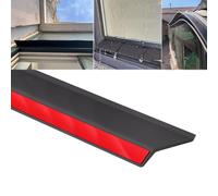 Window Weather Stripping, Self Adhesive Rubber Door Water Barrier, Rain Guard Deflector for Sliding & Casement Windows, 0.5m to 5m Long