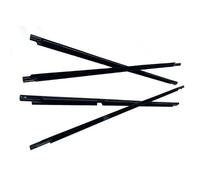 Window Weatherstrips for Toyota for Land Cruiser Lc100 1998-2007 Side Door Glass Chrome Trim Seal Belts Moulding Door Weatherstrip Seal