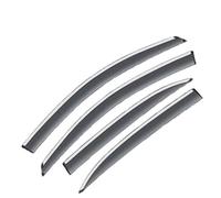 Window Wind Deflectors For Toyota For Vitz For Yaris XP130 130 2012~2019 Hatch Deflectors Car Side Window Visors Rain Eyebrow Sun Visor Awning Trim Sun Visors(Transparent)