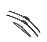 Window Wiper Blade Set Automotive For TOYOTA For RAV4 XA40 MK4 2013 2016 2017 2018 Rear Windshield Wipers Double Rubber Car Accessories 3PCS Wiper Blades