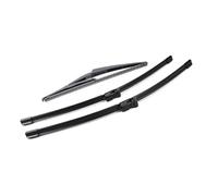 Window Wiper Blade Set Automotive For Twingo 2 BJ 2007-2014 24"+16"+12" Windshield Windscreen Window LHD Front & Rear Wiper Blades Set