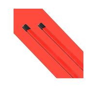 Window Wipers Car Colorful U J Hook Car Windshield Wiper Universal Soft Double Layer Rubber Frameless Bracketless 16" 19" 20" 22" 24"26" Replacement Wiper(Red,22in (550mm)-1 pc)