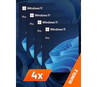 Windows 11 Pro x4 Bundle (PC) - Microsoft Key - GLOBAL