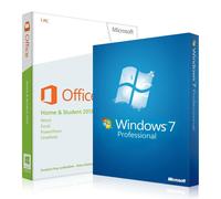 Windows 7 Professional + Office 2016 Home & Business + License Key