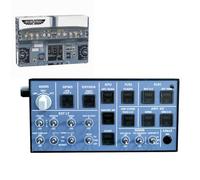 Windows Flight Sim Home Cockpit, A32X Overhead Light Panel for Flight Simulator, Plug and Play Cockpit Module for PC, Home Cockpit Panel for MSFS 2020/2024