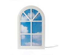 Windows Loft Wall Lamp White/ Blue