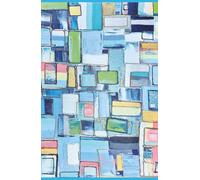 Windows Of Light: Abstract Notebook A5 | Full-Color Artistic Margins Based on Original Artwork | For Creative Flow, Sketching & Self-Expression