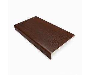 Windows4you Rosewood uPVC Capping Board 300mmx2mx9mm - Extra-Wide Timber-Look Fascia Soffit Cladding Trim - 1, 2 or 4 Pack - Durable Weatherproof Maintenance-Free Overlay (1 Pack)