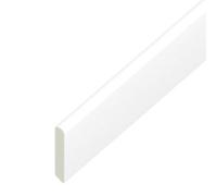Windows4You White Upvc Architrave Trim (L)1.5M X (W)65mm X 6mm Pencil Round, Door & Window Surround, Pack Of 1