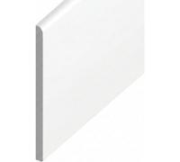 Windows4You White Upvc Soffit Board (L) 1.25M X (W) 250mm X 9mm Multi-Purpose Flat Utility, Infill & Trim Board, Pack Of 2