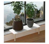 Windowsill Extender Shelf No Drill, Customizable Solid Wood Plant Stand for Narrow Window Ledge Sill, Countertop Floating Shelves for Indoor Gardening(L 59cm (23 1/4″),W 25cm (9 13/16″))