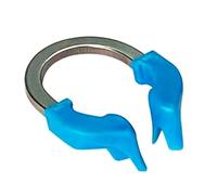 Windplusya Dental Sectional Matrix System Set, Matrix Bands Dental Nickel Titanium Clamp Clips Rings for Precise Restorations. (Blue, Universal)