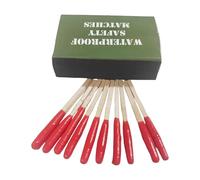 Windproof And Fireproof Matches For Camping Hiking Outdoor Emergency Fire Starting Long Lasting Water Stormproof Matches Kgj298 (A, 5x2.1x2.1cm)