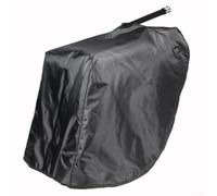 Windproof Black Motorcycle Leg Cover Warm Blanket For Scooter | Oxford Cloth Lap Apron,Winter Electric Bike Leg Guard