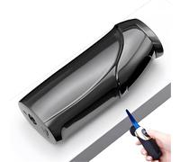 Windproof Butane Lighter, Portable Metal Triple Flame, Reusable with Two Refill Options, Perfect for BBQ, Candles, Outdoor Activities, for Men