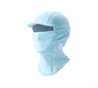 Windproof Children Balaclava with Visor Outdoor(Blue)