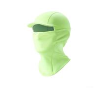 Windproof Children Balaclava with Visor Outdoor(Green)
