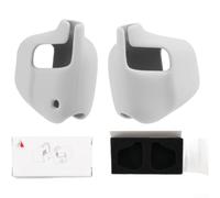 Windproof Ear Covers Compatible with for shokz OpenRun Pro Bone Conduction Headsets Soft Silicone Skin(Light Gray)